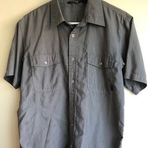 Element size Medium button up dark gray